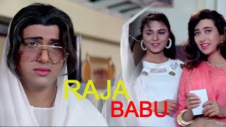 Karishma Kapoor के घर गए विधवा बनकर Govinda  Raja Babu  Raja Babu  जबरदस्त Comedy Scene [upl. by Udelle]