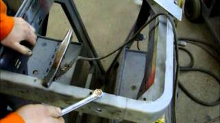 using a MIG welder to remove a broken bolt [upl. by Eduj]