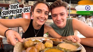 Tourists Try Local Indian Street Food For The FIRST Time In Jaipur 🇮🇳 [upl. by Eedahs170]