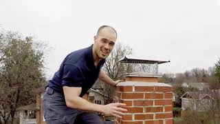 How to repair Chimney Flashing Leak in 5 minutes This will blow your mind [upl. by Elyssa]