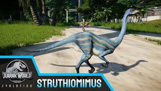 Struthiomimus Skin  Jurassic World Evolution [upl. by Plossl200]