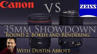 Zeiss Milvus 1435 vs Canon 35L II  Bokeh Rendering amp More  4K [upl. by Egor901]