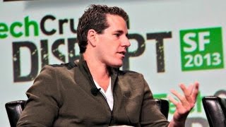 Talking Bitcoin With the Winklevosses  Disrupt SF 2013 [upl. by Waters]