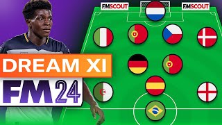 The GREATEST FM24 Wonderkid Dream 11 So Far  Football Manager 2024 Wonderkids [upl. by Heindrick]