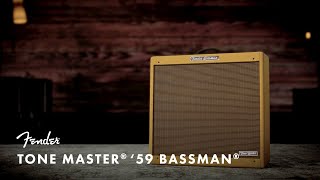 Exploring the Tone Master 59 Bassman  Fender [upl. by Okiek]