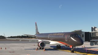 MSFS  Brand New Royal Jordanian E195E2 to Rome  FSS E195  POSCON [upl. by Eiznyl]