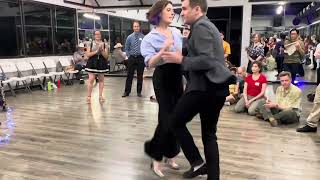 Balboa Dance Demo triplestepstudios4509 David Rehm and Kate Hedin instructors [upl. by Iteerp]