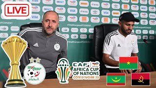 CONFERENCE DE PRESSE DE DJAMEL BELMADI AVANT LA CAN 2023 EN DIRECT [upl. by Nodla738]