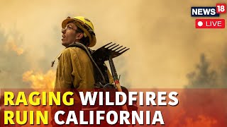 California Wildfires LIVE Raging Fires Near Mentone Many Flee  California Wildfires 2024  N18L [upl. by Deeanne]