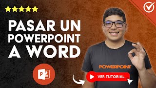 Cómo Pasar un DOCUMENTO POWERPOINT A WORD  📄 Pasar de PPT a DOC 📄 [upl. by Melisandra67]