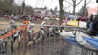 German Cyclocross Championship Elite 2011 with Focus MIG rider René Birkenfeld [upl. by Starbuck]