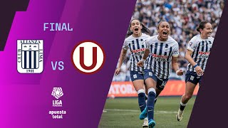 Final Femenina 2024 Alianza Lima 31 Universitario resumen EXTENDIDO del partido  30082024 [upl. by Oletta695]