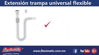 Extensión Trampa Flexible Universal de 80 cm [upl. by Gino49]