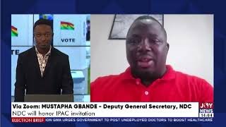 Political parties must be given the opportunity to make inputs into the calendar of the EC  Gbande [upl. by Goran]