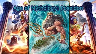 Age of Mythology Retold Gameplay the 1 win and move challenge continues Quick game 4 Poseidon [upl. by Baillie]