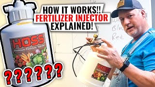 How It Works  Fertilizer Injector [upl. by Edualcnaej477]