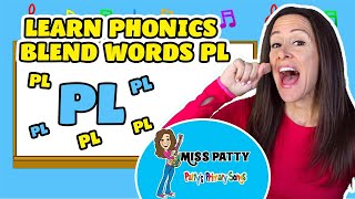 Learn Phonics Song for Children Blends Songs Letter PL  Consonant Song for Kids by Patty Shukla [upl. by Hyman]