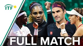 Roger FedererBelinda Bencic v Serena WilliamsFrances Tiafoe  FULL MATCH  USA v SUI  Hopman Cup [upl. by Dita]