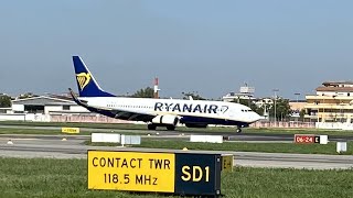 Naples Airport Plane Spotting September 2022  Runways 24 and 06 [upl. by Mohsen]