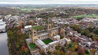 Durham Cathedral by Drone [upl. by Fonsie597]