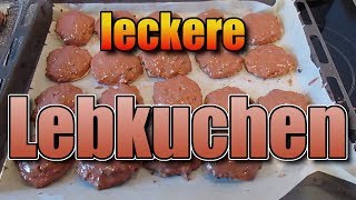 Lebkuchen backen Kartoffellebkuchen Weihnachten [upl. by Milford]