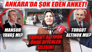 Tüm Ankaralıların Uğrak Noktası Kızılayda İnanılmaz Anket Kesintisiz Anket ŞOOK Edecek [upl. by Nosak]