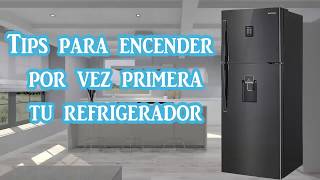 Primer encendido de refrigerador NuevoCambio de lugar [upl. by Idnib]