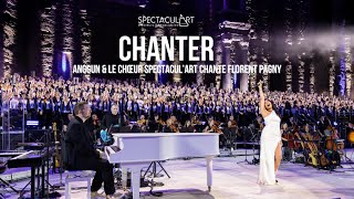 SpectaculArt Chante Florent Pagny amp Anggun  Chanter [upl. by Eiuqram]