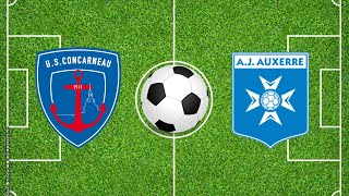 Concarneau vs Auxerre Résumé et Buts  Ligue 2 202324 [upl. by Nyahs]