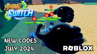 Roblox Anime Switch New Codes July 2024 [upl. by Ellora799]