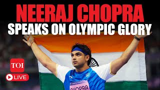 LIVE  Neeraj Chopra On Arshad Nadeem Winning Gold In Olympics Javelin Throw  Watch [upl. by Ijic]