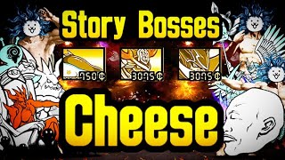 All Main Story Bosses Cheese Aku Realms Excluded [upl. by Aitra]