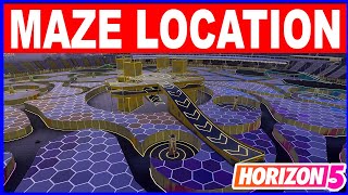 Forza Horizon 5 Hidden Horizons Stadium Maze Location [upl. by Baelbeer]