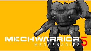 MechWarrior 5 Mercenaries  pilot skills contract negotiation and a Steiner Scout Lance [upl. by Eilema]