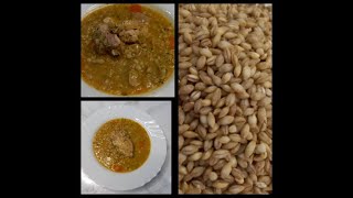 Jecmena corba👌po receptu moje ar svekrve Barley corba👌 according to the recipe of my ar mother [upl. by Mraz]