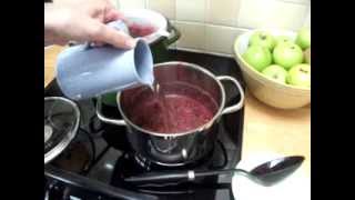 How to Make Apple and Sloe Jam [upl. by Ahsote]