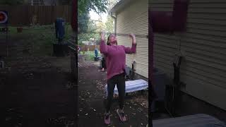 pushpress workoutmotivation weights lifting mom mombod [upl. by Acino196]