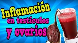 JUGO PARA COMBATIR LA INFLAMACIÓN EN LOS TESTÍCULOS [upl. by Aloisius]