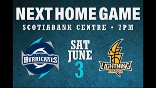 NBL Canada Finals Game 4  Halifax Hurricanes June 1 2017  7pm AST [upl. by Avis]