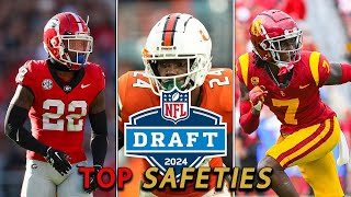 The 10 Best Safeties In The 2024 NFL Draft [upl. by Ferdinana]