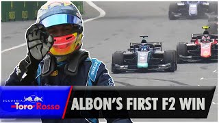 Alex Albons First F2 Win  Azerbaijan 2018 [upl. by Askari]