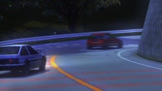 Initial d AE86 vs Eg6 AssolutoRacing [upl. by Theis]