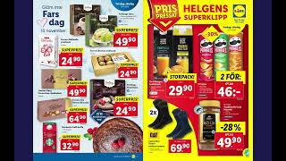 Lidl reklamblad Sverige 4 11 2024 [upl. by Ravert]