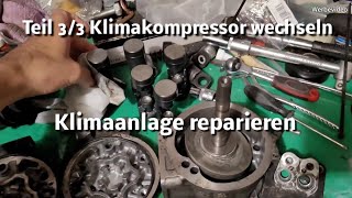 33 Klimaanlage funktioniert nicht  Klimakompressor wechseln [upl. by Fillander38]