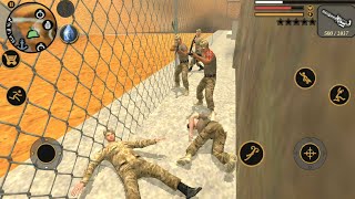 New Update Vegas Crime Simulator  Fellow Soldiers War  Android Gameplay 4 [upl. by Krm]