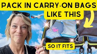 Tips to Organize Your Carry On Bag So That All Essentials Fit [upl. by Ilak933]