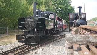 Apedale Valley Narrow Gauge Preserved Steam Railway Tracks To The Trenches 2018 Part 3 [upl. by Aiza145]