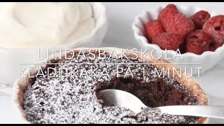 Kladdkaka på 1 min recept Mikrokladdkaka microkladdkaka tutorial chokladkaka [upl. by Ryder]