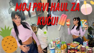 haul NABAVKA ZA KUĆU hrana za porodicudijetubebicukozmetika i hemija❤️🍏👶🏻🥄 [upl. by Dasi]