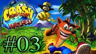 Lets Play  Crash Bandicoot Warped  Parte 3 [upl. by Letisha357]